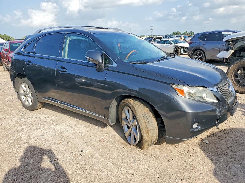 2010 Lexus Rx 350 VIN JTJZK1BA4A2406945 COPART salvage auction — FRONT END, Tx - Certificate Of Title, sold $3,850 on 2026-07-31 (photo 4)