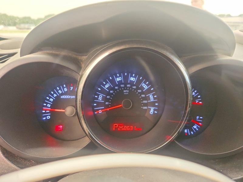 2011 Kia Soul VIN KNDJT2A22B7258666 COPART salvage auction — FRONT END, MA - CERT OF TITLE-RECONSTRCTD COLL, sold $500 on 2026-07-29 (photo 9)