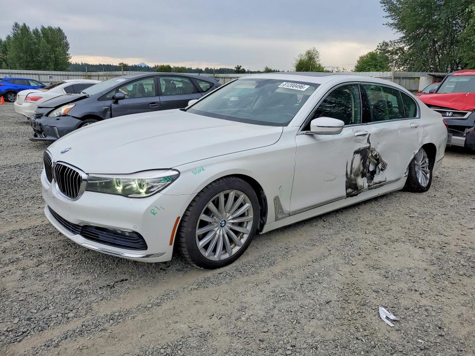 2016 BMW 7er VIN WBA7E2C53GG504155 COPART salvage auction — SIDE, WA - BILL OF SALE, sold $60 on 2026-07-27 (photo 1)