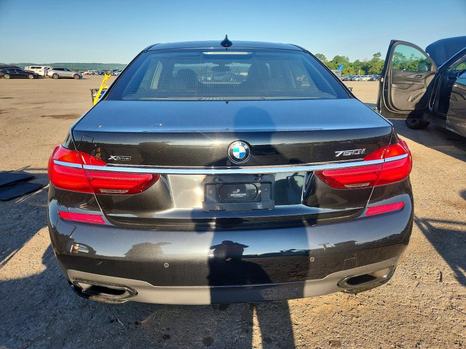 2016 BMW 7er VIN WBA7F2C55GG420299 COPART salvage auction — UNDERCARRIAGE, Pa - Certificate Of Salvage, sold $225 on 2026-07-28 (photo 6)