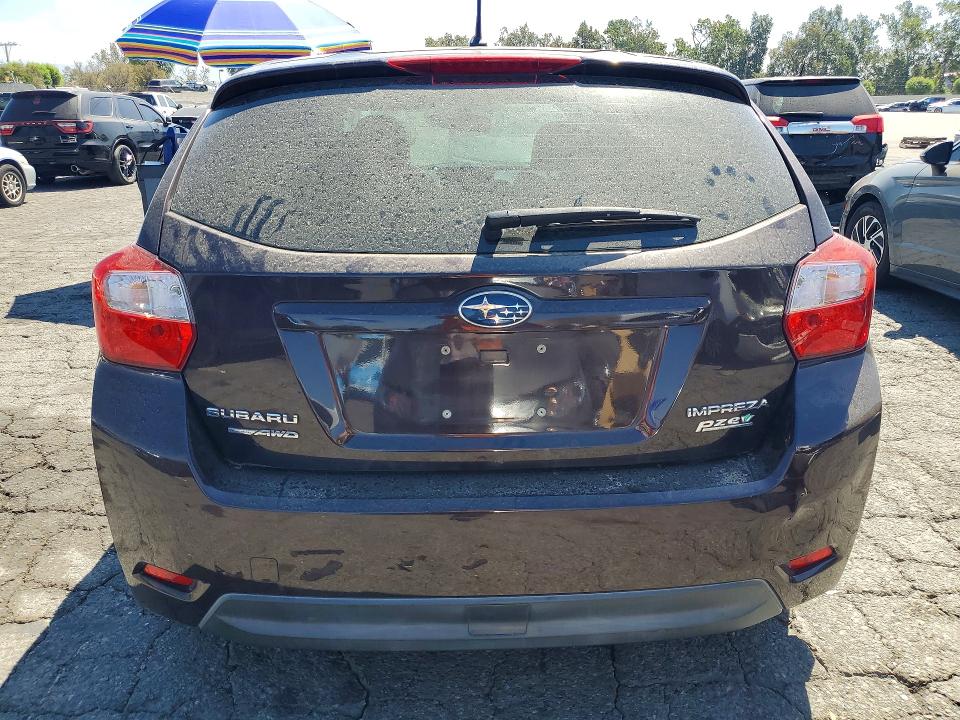 2013 Subaru Impreza VIN JF1GPAD64D2867089 COPART salvage auction — FRONT END, Ca - Salvage Certificate, sold $150 on 2026-07-23 (photo 6)