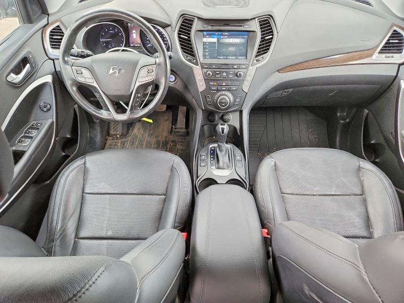 2017 Hyundai Santa fe VIN 5XYZUDLA2HG452383 COPART salvage auction — SIDE, Ab - Bos - Salvage, sold $2,850 on 2026-07-28 (photo 8)
