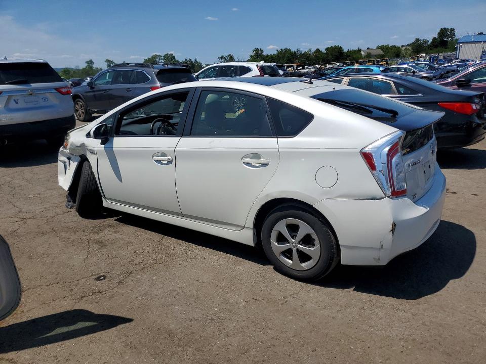 2015 Toyota Prius VIN JTDKN3DU5F1908147 COPART salvage auction — FRONT END, Pa - Certificate Of Salvage, sold $3,200 on 2026-07-31 (photo 2)