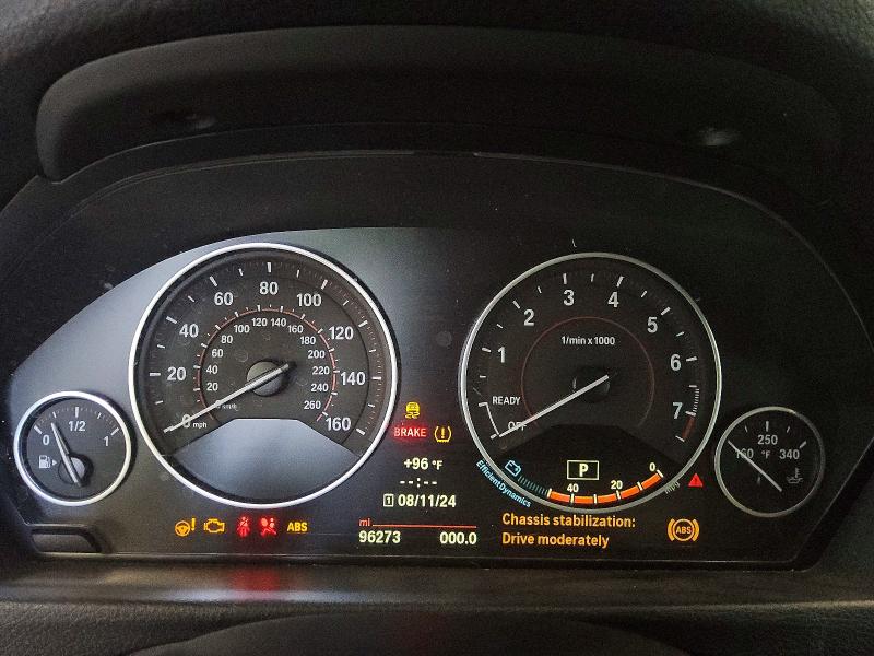 2014 BMW 4 series VIN WBA3R1C56EF729377 COPART salvage auction — FRONT END, FL - CERTIFICATE OF TITLE, sold $400 on 2026-07-28 (photo 9)