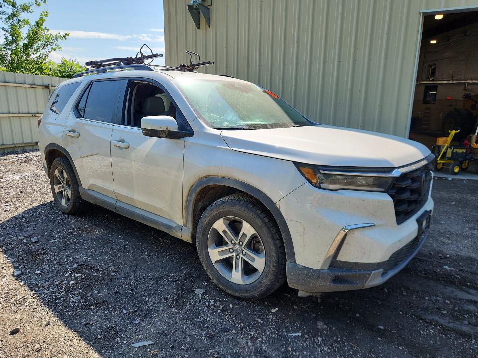 2023 Honda Pilot VIN 5FNYG1H4XPB031652 COPART salvage auction — SIDE, Vt - Cert Of Title-Salvage Vehicle, sold $13,400 on 2026-08-17 (photo 4)