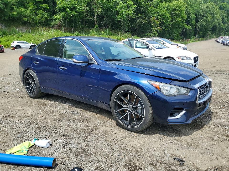 2016 Infiniti Q50 VIN JN1FV7AR2GM450403 COPART salvage auction — FRONT END, Wv - Certificate Of Title (P), sold $1,050 on 2026-07-28 (photo 4)