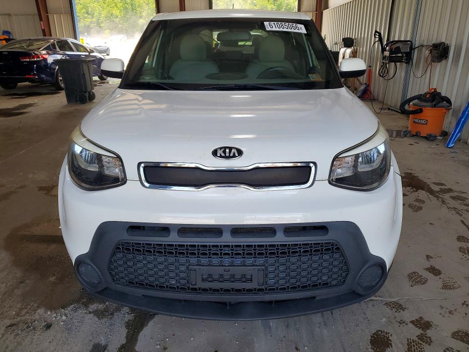 2016 Kia Soul VIN KNDJN2A27G7334948 COPART salvage auction — FRONT END, Pa - Cert Of Title, sold $600 on 2026-07-29 (photo 5)