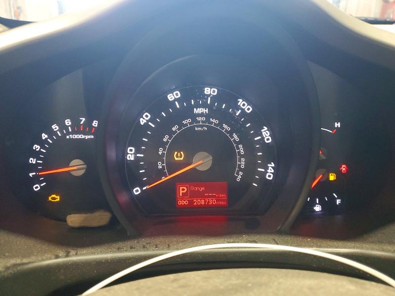 2011 Kia Sportage VIN KNDPBCA29B7016248 COPART salvage auction — MINOR DENT/SCRATCHES, MT - CERTIFICATE OF TITLE, sold $175 on 2026-07-20 (photo 9)