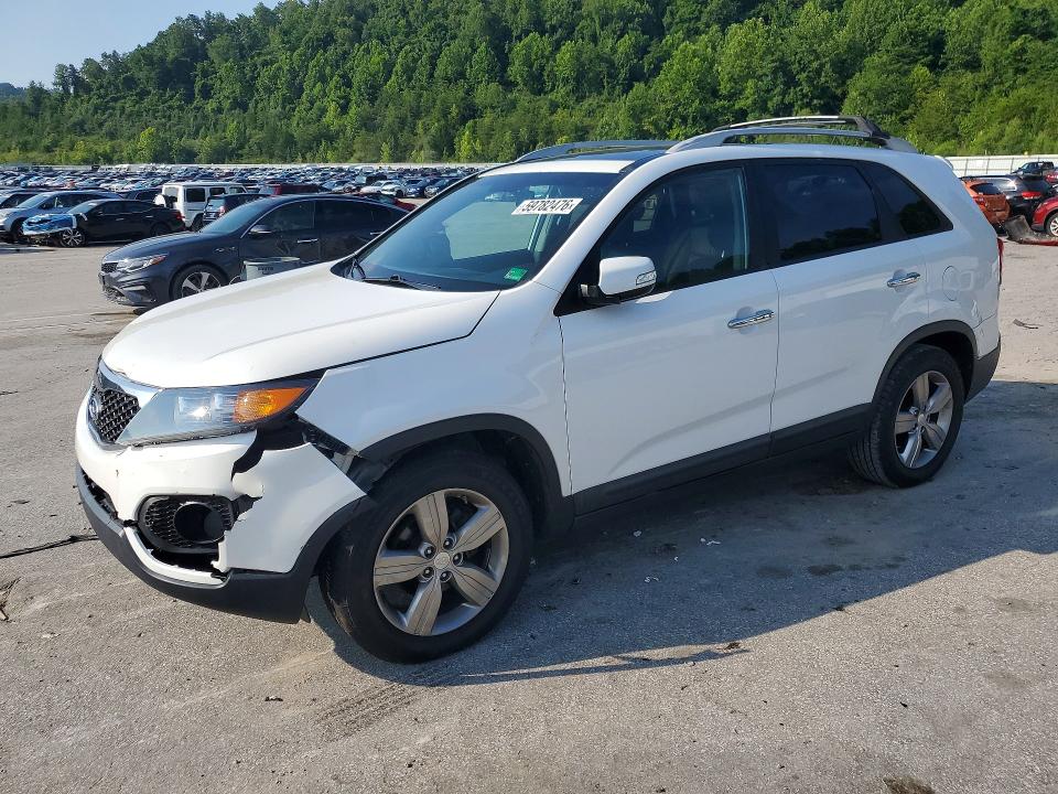 2013 Kia Sorento VIN 5XYKU4A21DG320397 COPART salvage auction — FRONT END, Va - Cert Of Title - Salvage, sold $1,900 on 2026-07-30 (photo 1)