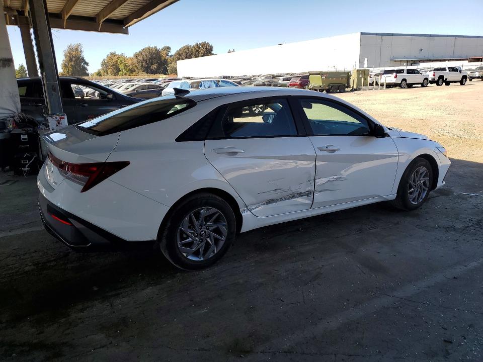 2026 Hyundai Elantra VIN KMHLM4DJXTU205698 COPART salvage auction — SIDE, CA - CERTIFICATE OF TITLE, sold $13,800 on 2026-07-27 (photo 3)