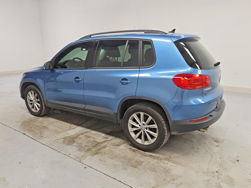 2018 Volkswagen Tiguan VIN WVGAV7AX4JK000045 COPART salvage auction — MINOR DENT/SCRATCHES, Wv - Certificate Of Title, sold $6,800 on 2026-07-14 (photo 2)