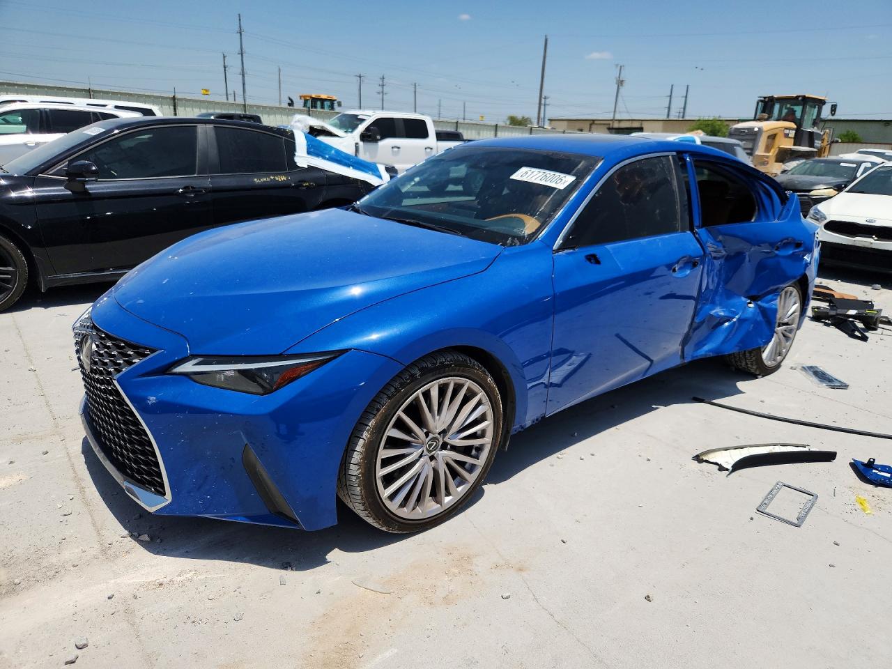 2023 Lexus IS 300 VIN JTHDA1D23P5125974 — COPART salvage auction photo