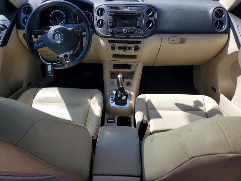 2014 Volkswagen Tiguan VIN WVGBV3AX2EW523382 COPART salvage auction — MINOR DENT/SCRATCHES, Ct - Certificate Of Title, sold $800 on 2026-07-28 (photo 8)