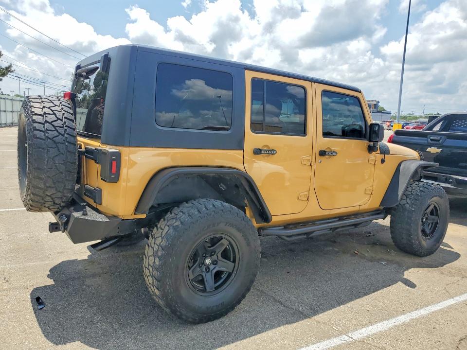 2013 Jeep Wrangler unlimited VIN 1C4BJWDG0DL698243 COPART salvage auction — FRONT END, OH - CERT OF TITLE-SALVAGE, sold $7,400 on 2026-07-22 (photo 3)