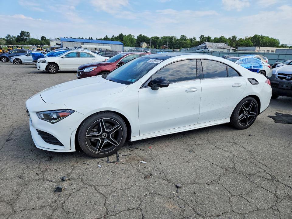 2021 Mercedes-benz Cla-klasse VIN W1K5J4HB4MN208333 — COPART salvage auction photo