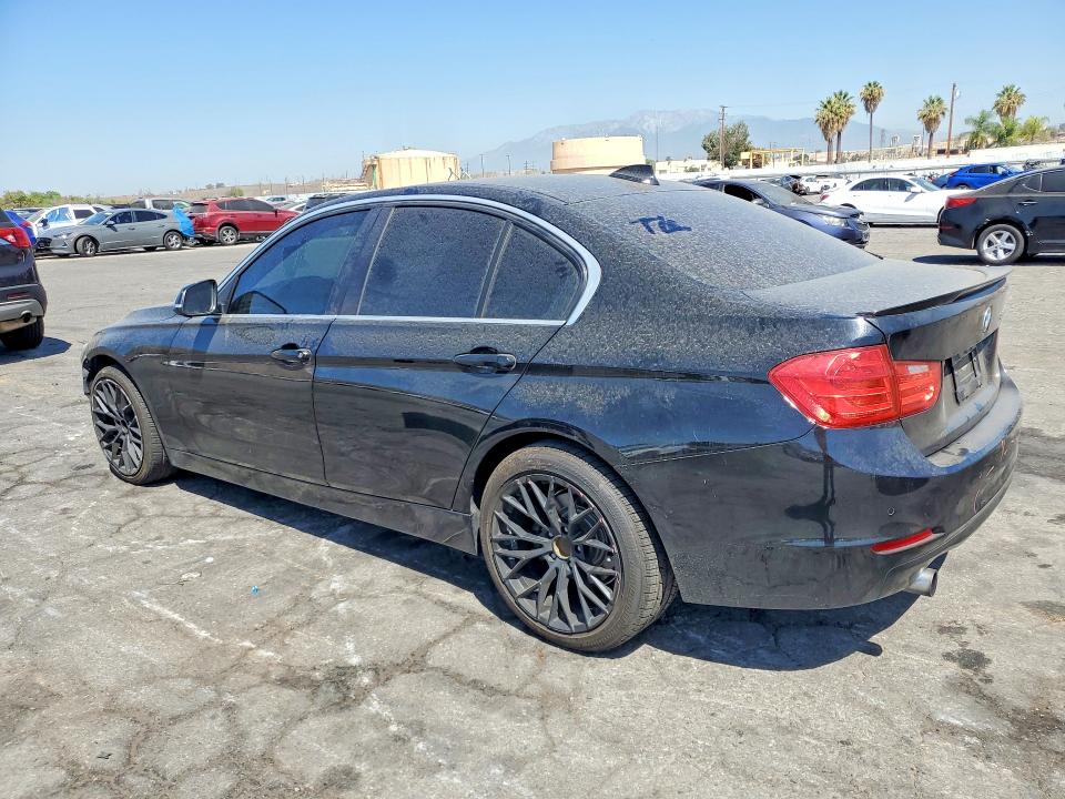 2015 BMW 3er VIN WBA3B1C55FK138910 COPART salvage auction — FRONT END, Ca - Salvage Certificate, sold $500 on 2026-08-03 (photo 2)