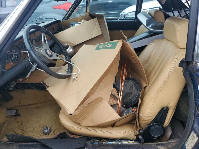 1982 Fiat 124 spider VIN ZFAAS00B4C8188146 COPART salvage auction — MECHANICAL, Nj - Certificate Of Title, sold $375 on 2026-07-28 (photo 7)