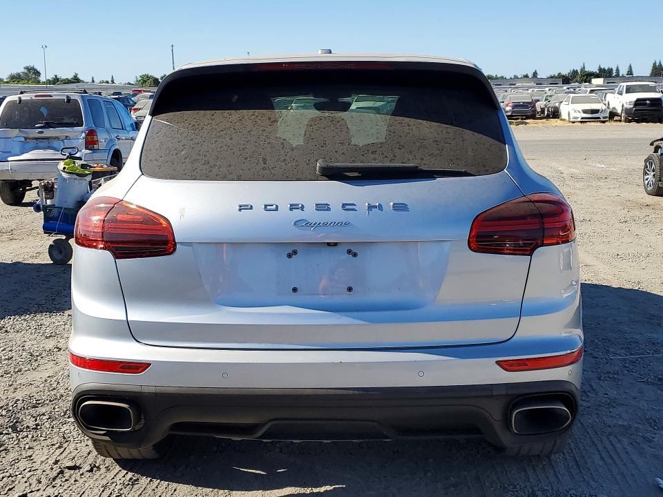 2016 Porsche Cayenne VIN WP1AA2A25GLA04887 COPART salvage auction — SIDE, Ca - Dis/Dlr/Exp Only Clean Title (P), sold $3,750 on 2026-07-28 (photo 6)