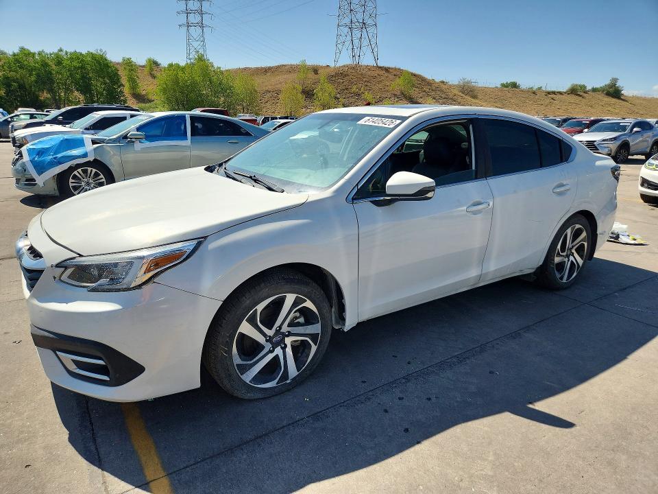 2021 Subaru LEGACY VIN 4S3BWGN62M3011227 COPART salvage auction — FRONT END, NE - CERT OF TITLE-SALVAGE (P), sold $1,350 on 2026-07-22 (photo 1)