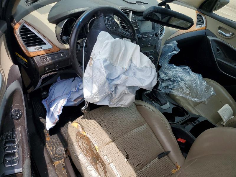 2013 Hyundai Santa fe VIN 5XYZUDLA2DG095376 COPART salvage auction — FRONT END, Oh - Cert Of Title-Salvage, sold $375 on 2026-07-31 (photo 8)
