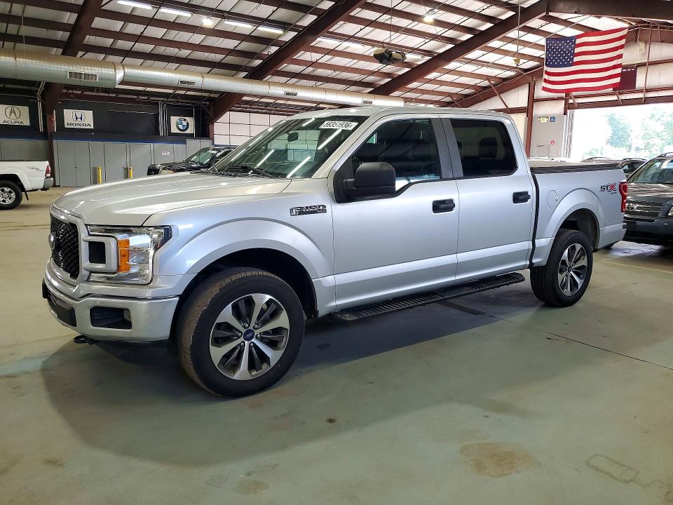 2019 Ford F-150 lightning VIN 1FTEW1E5XKFC93985 COPART salvage auction — MINOR DENT/SCRATCHES, Ma - Certificate Of Title (P), sold $8,300 on 2026-07-27 (photo 1)