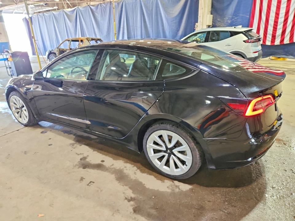 2022 Tesla Model 3 VIN 5YJ3E1EA6NF369654 COPART salvage auction — MECHANICAL, Mi - Certificate Of Title, sold $725 on 2026-07-22 (photo 2)