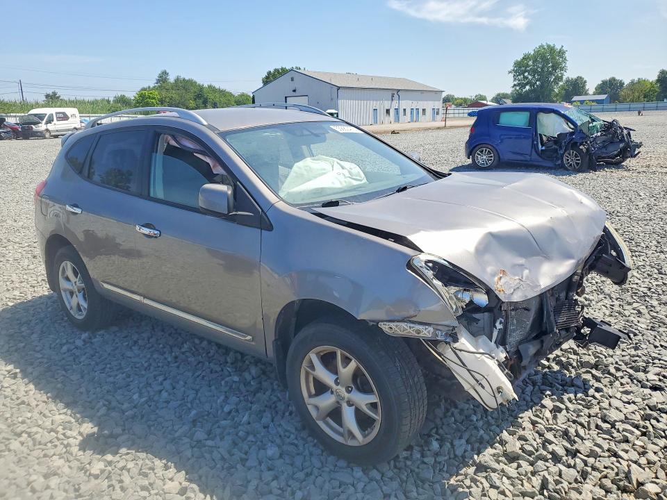 2011 Nissan Rogue sport VIN JN8AS5MV5BW669290 COPART salvage auction — FRONT END, OH - CERT OF TITLE-SALVAGE, sold $350 on 2026-07-16 (photo 4)