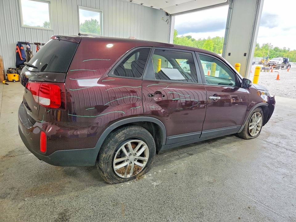 2014 Kia Sorento VIN 5XYKT3A62EG527592 COPART salvage auction — FRONT END, OH - CERT OF TITLE-SALVAGE, sold $1,500 on 2026-07-31 (photo 3)
