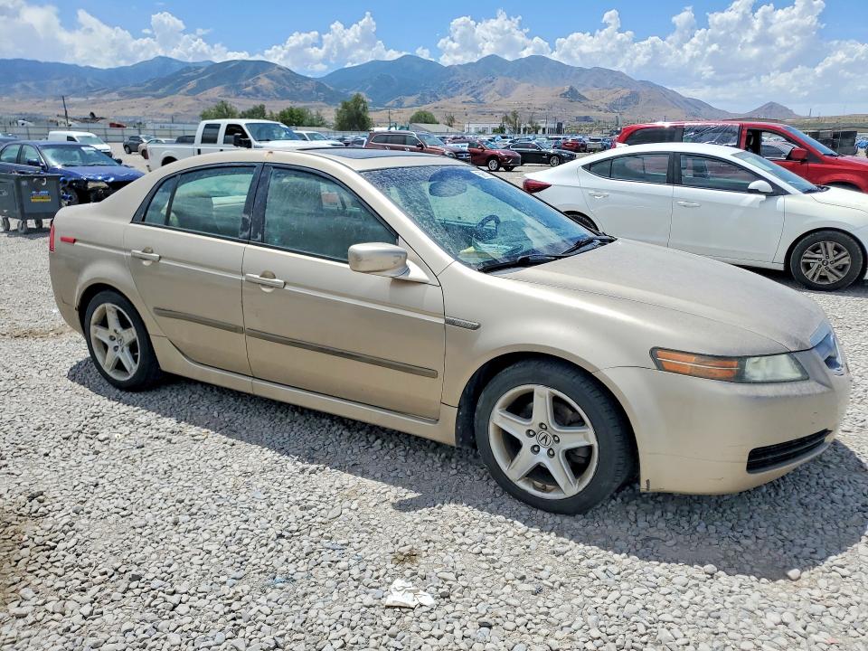 2006 Acura Tl VIN 19UUA66206A078003 COPART salvage auction — FRONT END, Ut - Certificate Of Title, sold $150 on 2026-07-31 (photo 4)