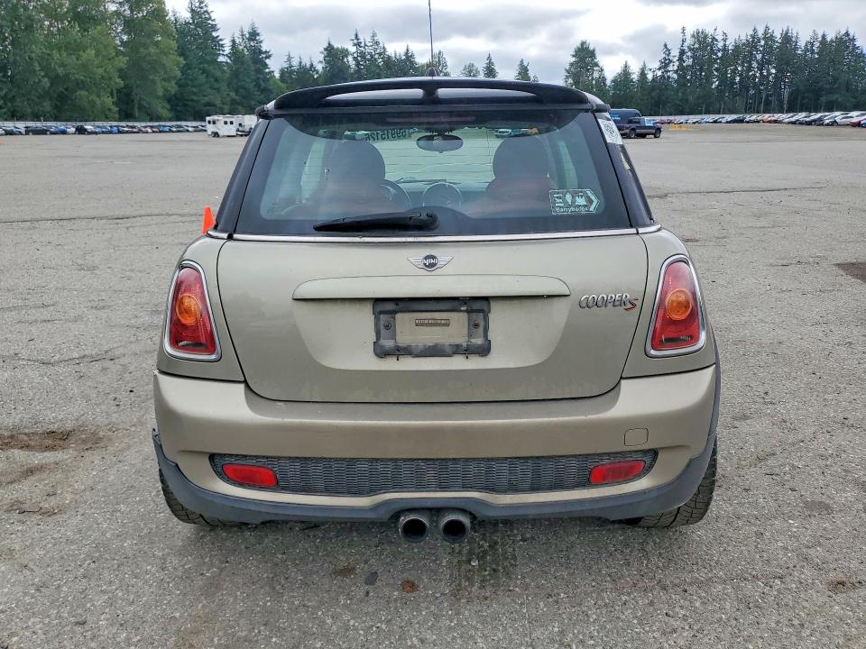 2007 Mini Cooper VIN WMWMF73577TL83361 COPART salvage auction — REAR END, Wa - Vehicle Cert Of Ownership-Titl, sold $600 on 2026-07-20 (photo 6)