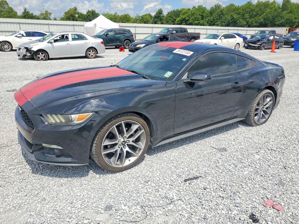 2016 Ford Mustang VIN 1FA6P8TH5G5294505 COPART salvage auction — MINOR DENT/SCRATCHES, La - Cert Of Title-Salvage, sold $4,300 on 2026-07-27 (photo 1)