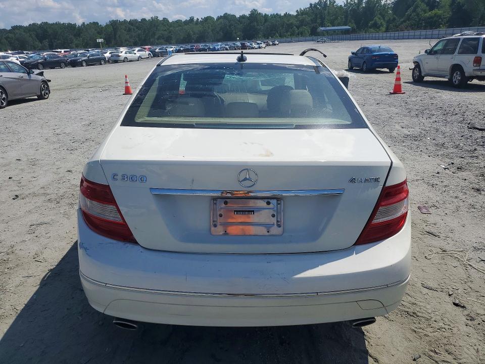 2008 Mercedes-benz C-klasse VIN WDDGF81X58F059552 COPART salvage auction — ALL OVER, Sc - Cert Of Title-Salvage, sold $400 on 2026-08-05 (photo 6)