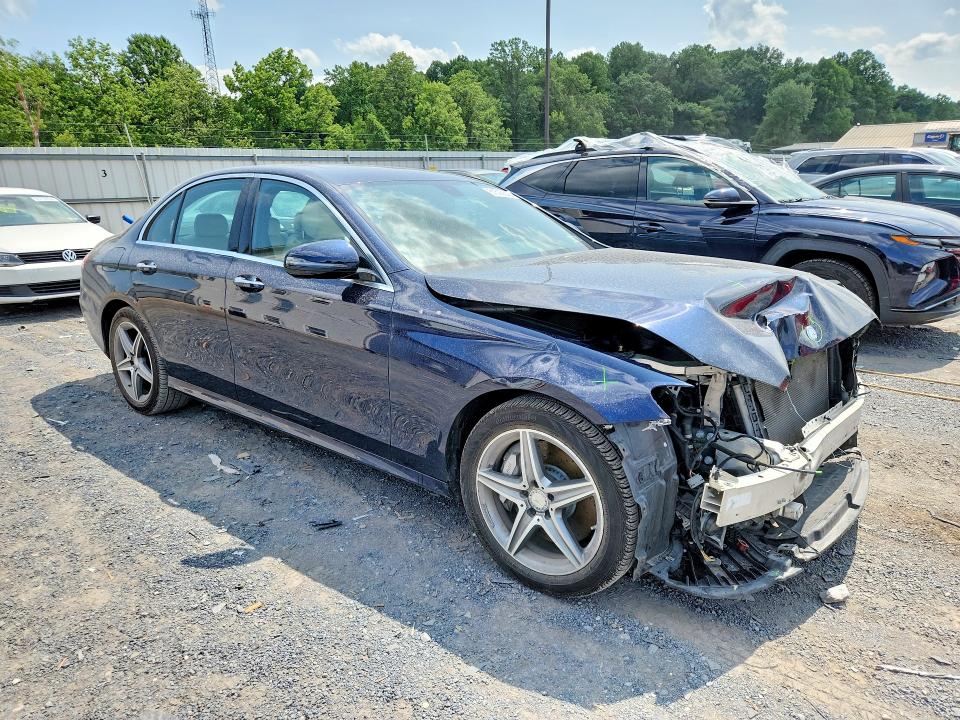 2017 Mercedes-benz E-klasse VIN WDDZF4KB6HA134907 COPART salvage auction — FRONT END, Salvage Title, sold $4,450 on 2026-08-20 (photo 4)