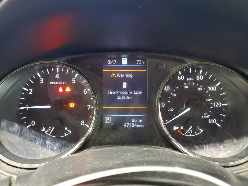 2020 Nissan Rogue sport VIN JN1BJ1CW4LW377978 COPART salvage auction — FRONT END, NY - CERTIFICATE OF TITLE, sold $5,600 on 2026-07-13 (photo 9)