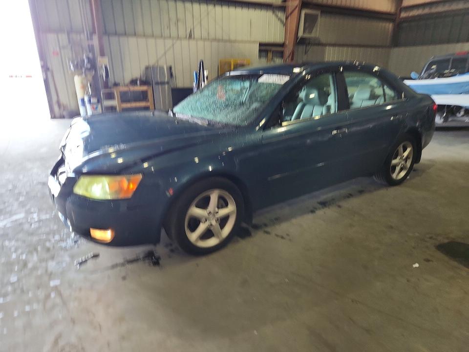 2006 Hyundai Sonata VIN 5NPEU46F26H133478 COPART salvage auction — FRONT END, Fl - Cert Of Title Slvg Rebuildable, sold $500 on 2026-07-15 (photo 1)