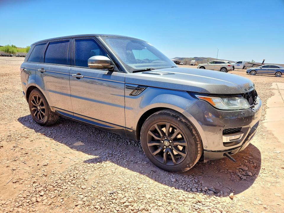 2016 Land rover Range rover sport VIN SALWR2PF4GA115168 COPART salvage auction — FRONT END, AZ - CERT OF TITLE - SALVAGE, sold $3,300 on 2026-08-01 (photo 4)