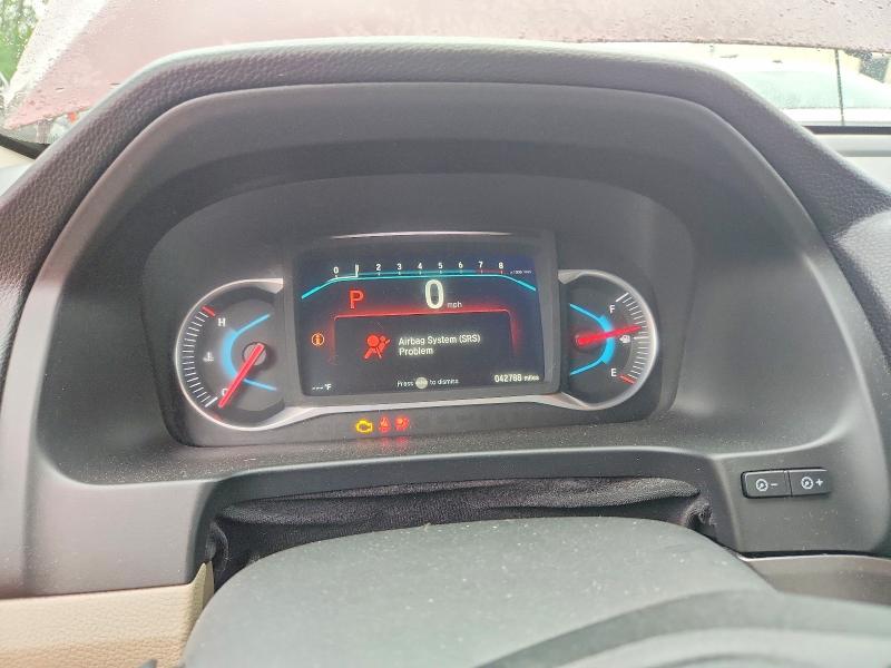 2021 Honda Pilot VIN 5FNYF6H59MB017374 COPART salvage auction — FRONT END, CT - CERT OF TITLE-SALVAGE, sold $8,400 on 2026-07-24 (photo 9)