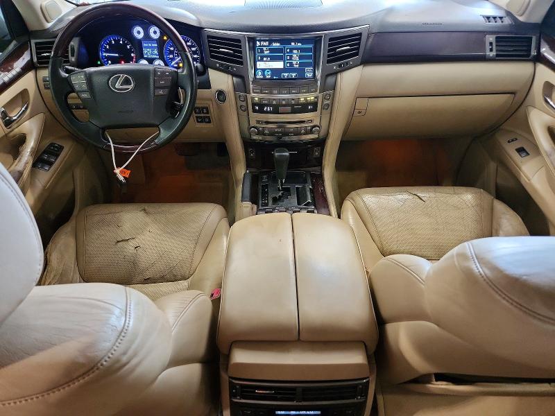 2009 Lexus Lx VIN JTJHY00W494019170 COPART salvage auction — FRONT END, Id - Salvage Certificate Of Title, sold $7,100 on 2026-08-25 (photo 8)