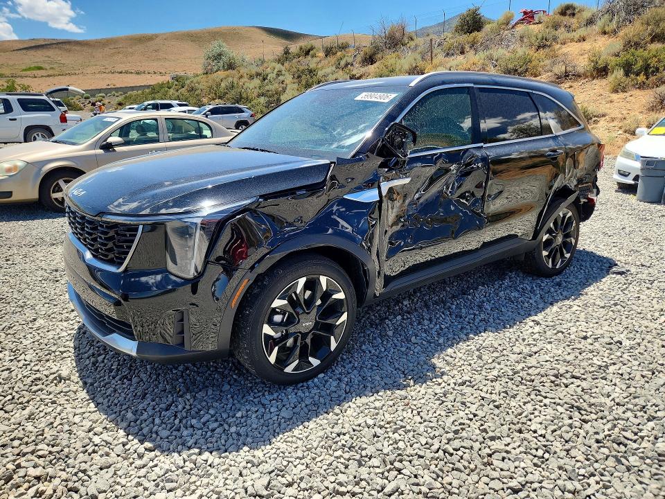 2025 Kia Sorento VIN 5XYRHDJF2SG346705 — COPART salvage auction photo