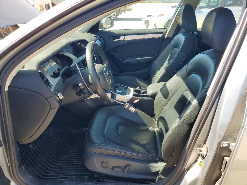 2011 Audi A4 VIN WAUAFAFLXBN001282 COPART salvage auction — FRONT END, Ca - Salvage Certificate, sold $800 on 2026-07-17 (photo 7)