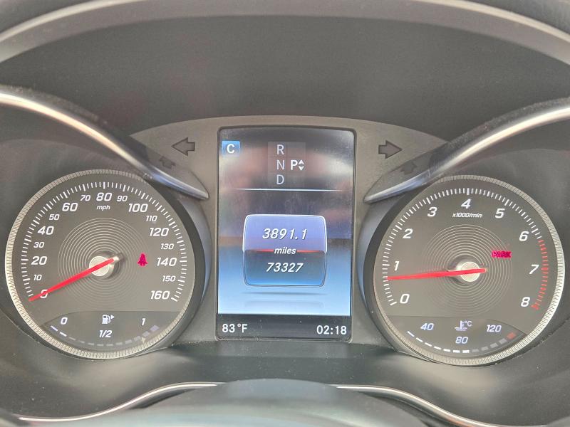 2017 Mercedes-benz C class VIN WDDWK4JB8HF422656 COPART salvage auction — NORMAL WEAR, Mi - Certificate Of Title (P), sold $13,100 on 2026-07-31 (photo 8)