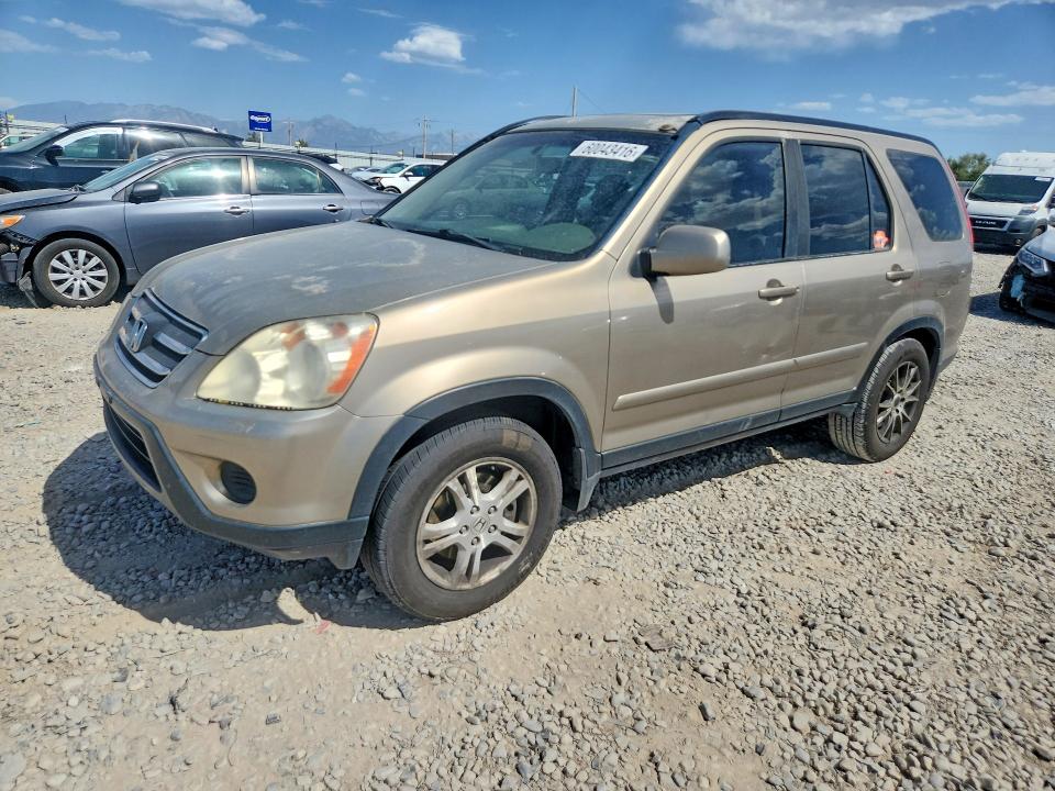 2005 Honda Cr-v VIN JHLRD78995C036706 COPART salvage auction — MECHANICAL, UT - CERTIFICATE OF TITLE, sold $1,041 on 2026-07-17 (photo 1)