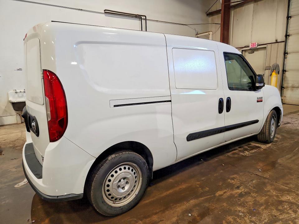 2022 Ram Promaster city VIN ZFBHRFAB7N6W33131 COPART salvage auction — FRONT END, Pa - Cert Of Title, sold $775 on 2026-08-04 (photo 3)