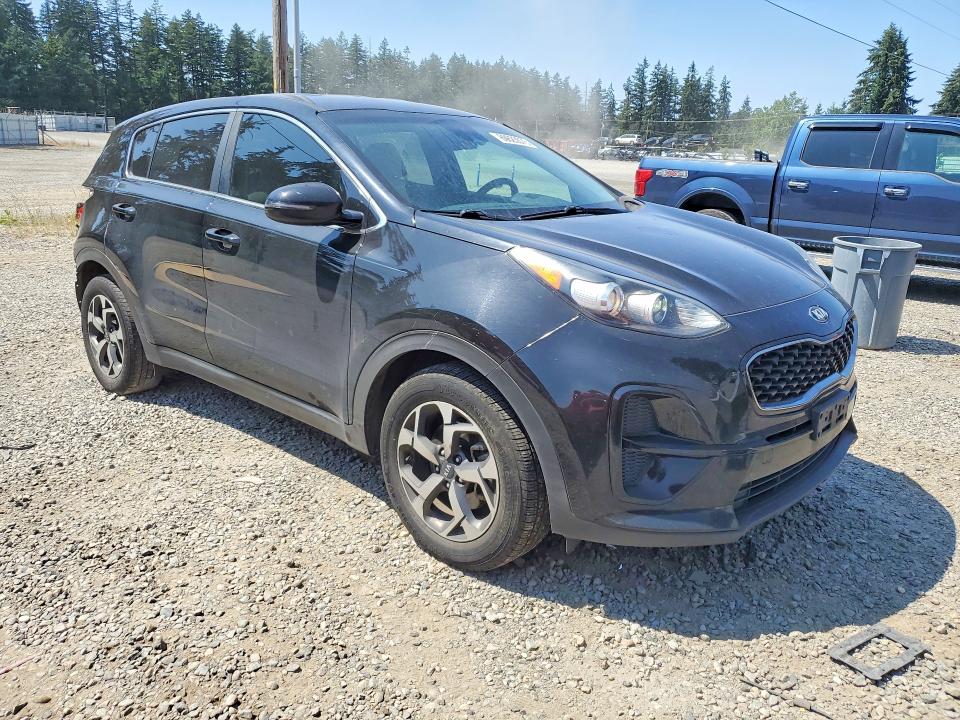 2020 Kia Sportage VIN KNDPM3AC7L7639534 COPART salvage auction — REAR END, Wa - Bill Of Sale, sold $2,150 on 2026-07-17 (photo 4)