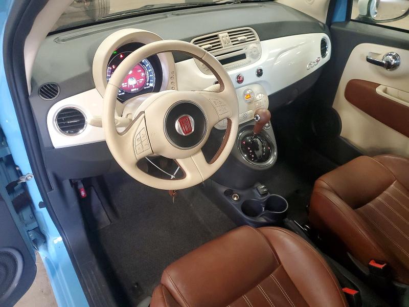 2015 Fiat 500 VIN 3C3CFFER9FT716577 COPART salvage auction — SIDE, Mn - Cert Of Title-Prior Salvage, sold $3,800 on 2026-08-06 (photo 8)