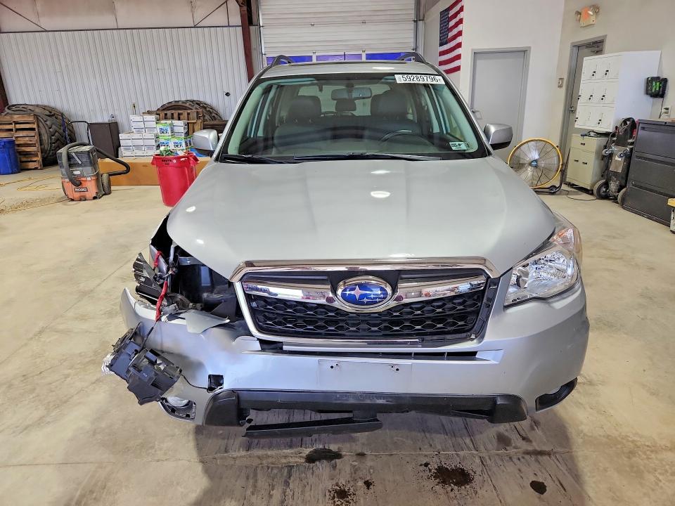 2015 Subaru Forester VIN JF2SJAKC9FH479436 COPART salvage auction — FRONT END, Pa - Certificate Of Salvage, sold $1,050 on 2026-07-17 (photo 5)