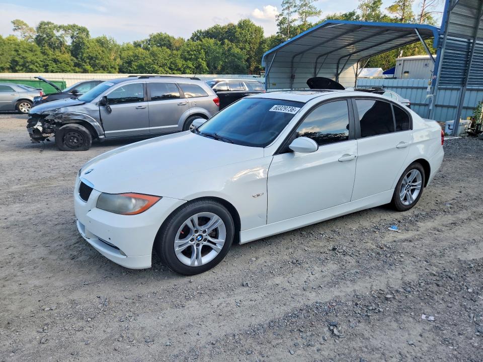2008 BMW 3 series VIN WBAVA33588P141846 COPART salvage auction — MECHANICAL, Ga - Certificate Of Title, sold $375 on 2026-07-28 (photo 1)