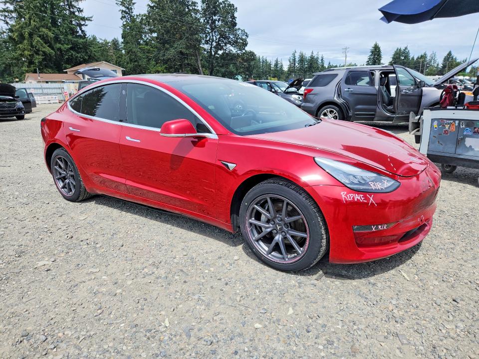 2019 Tesla Model 3 VIN 5YJ3E1EB2KF199247 COPART salvage auction — FRONT END, Wa - Bill Of Sale, sold $4,950 on 2026-07-31 (photo 4)