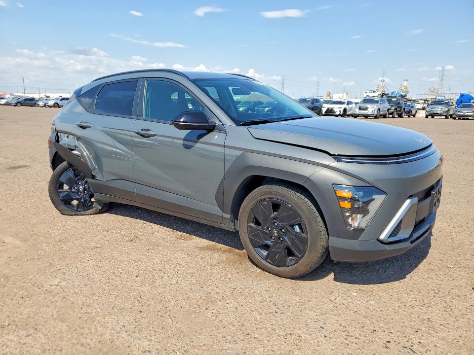 2026 Hyundai Kona VIN KM8HF3AB6TU435827 COPART salvage auction — REAR END, Ca - Certificate Of Title, sold $2,000 on 2026-07-27 (photo 4)