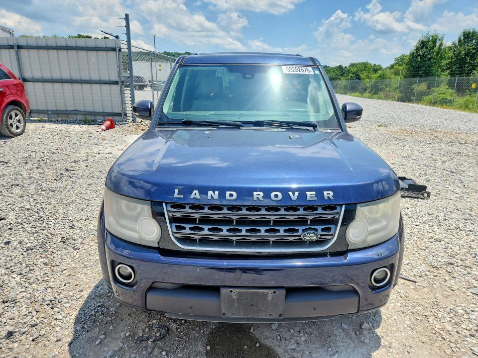 2014 Land rover Lr4 VIN SALAG2V62EA730494 COPART salvage auction — HAIL, Oh - Certificate Of Title, sold $400 on 2026-07-29 (photo 5)
